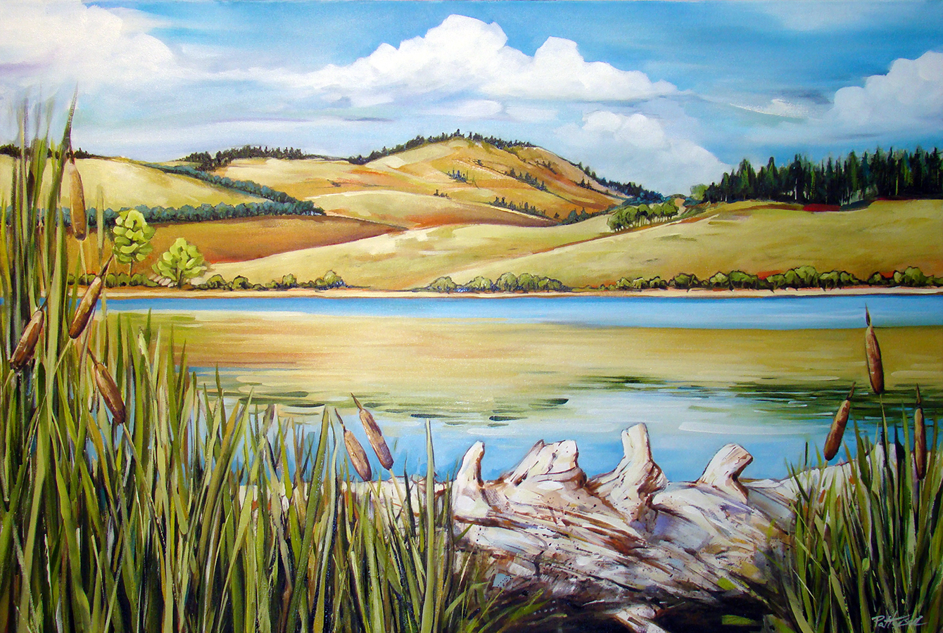 Courtney Lake 24X36 Oil on canvas
