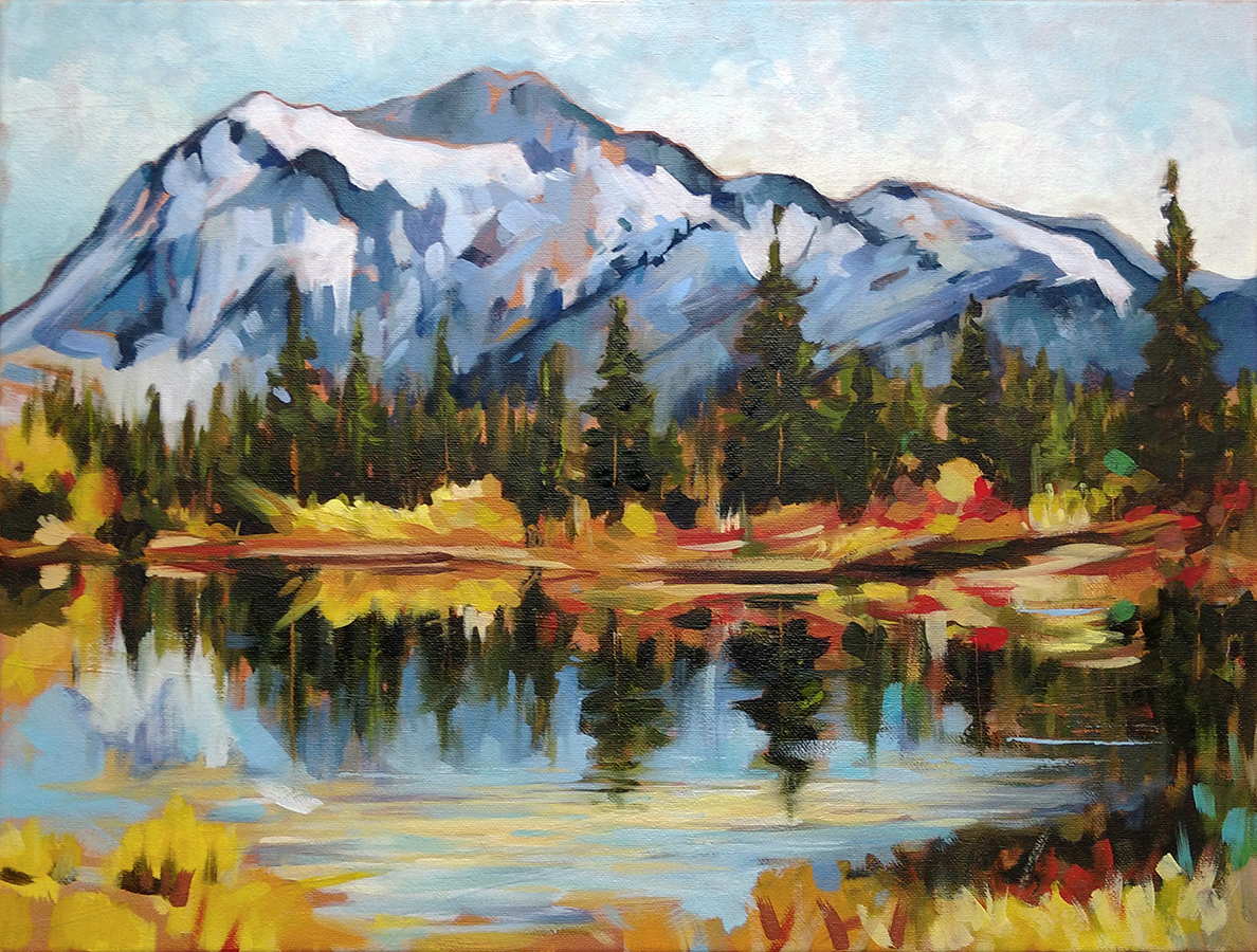 Mountain Study 12x16 Oil on Canvas