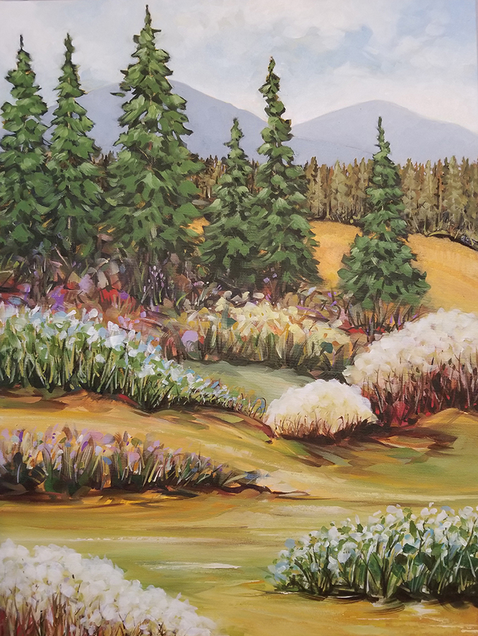 Open Meadows 18x24 Oil on Canvas